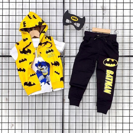 Детски комплект с Батман за момче - дрехи от 4 части